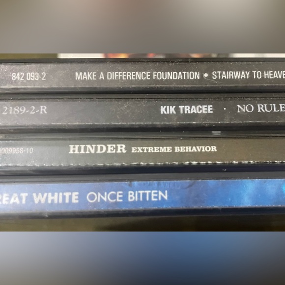 Lot of 4 CD’s Hinder Great White Nik Tracee Stairway to Heaven Highway to Hell - Picture 10 of 10